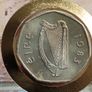 Ireland eire 50p 1983 BUNC coin in stamp cover | Irish 40th coin 41 years old Image 2