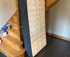 mattress orthopaedic single never used with Cooler fabric side