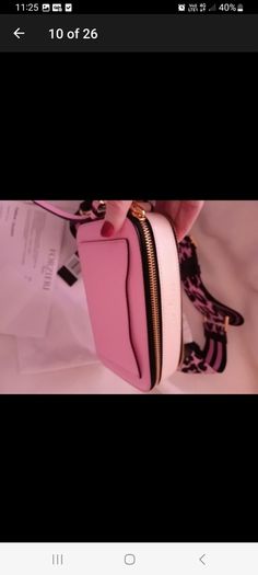 Marc Jacobs Snapshot Saffiano Leather Camera Bag - Pink - BNWT RRP 395