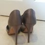 Beautiful Taupe High Heels Image 4