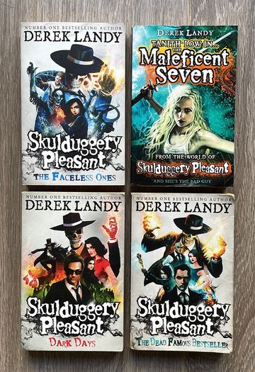 5 Skulduggery Pleasant Books