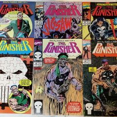 The Punisher Issues 35-40 JIGSAW PUZZLE Parts 1-6 (1990)