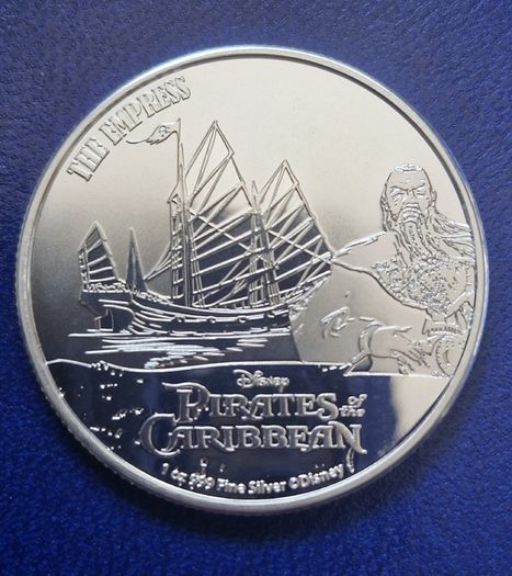 1 oz Silver Niue 2021  Pirates of the Caribbean - The Empress
