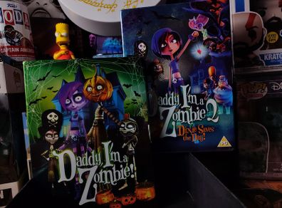 Daddy, I'm a Zombie + Daddy, I'm a Zombie 2 Dixie Saves The Day ! DVD ! 2012 !