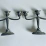 Pair of Vintage Mini-Candleabra Image 2