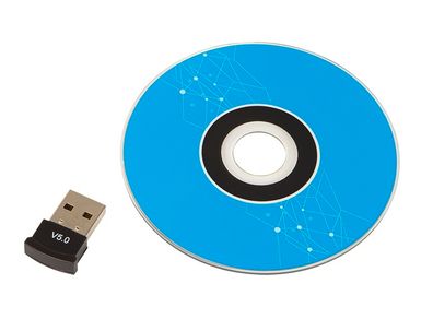 New 3 Mbps USB Bluetooth 5.0 Dongle Receiver Transmitter Adapter Dual Mode #1479