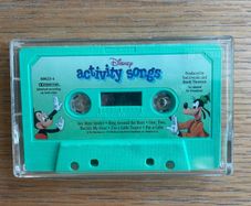Vintage Disney Cassette Tape. Activity Songs