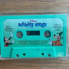 Vintage Disney Cassette Tape. Activity Songs