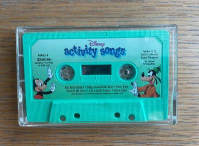 Vintage Disney Cassette Tape. Activity Songs