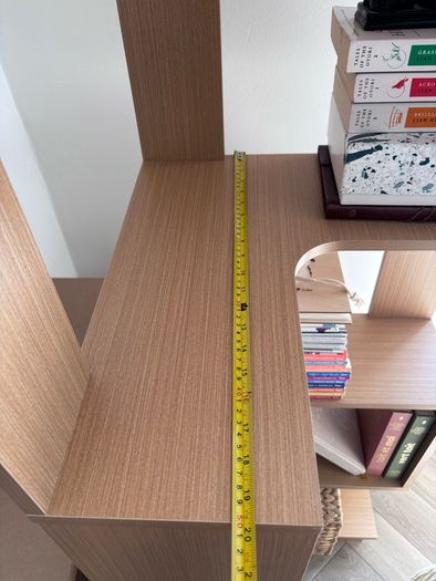 Corner bookshelve