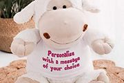 Personalised Sheep Plush Toy great gift present for kids or newborns