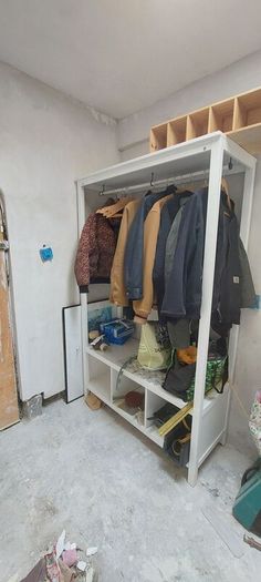 ikea hemnes open wardrobe