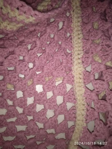 Crochet poncho