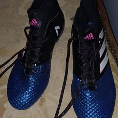 Like new: Adidas Messi 17.3 FG Football Boots Blue - UK Size 9
