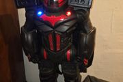 Imaginext Red and Black Batbot Xtreme - Lights and Sounds fully working