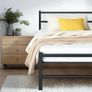 Single Bed Frame, 3ft All Metal Slats Support Platform Bed Frame Image 4