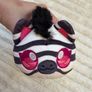 Aphmau MeeMeows Limited Edition Safari Zebra Cat 6" Kawaii Plush Used Please see photos Image 6