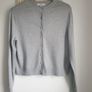 M&s Grey Cardigan Size Uk 12 Image 7