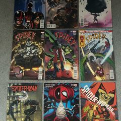Spidey, Spider-man, Spiderman/Deadpool, Spider Woman & Spider-man 2099 bundle