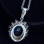 Sterling silver pendant and chain Image 5