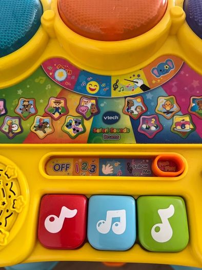 VTech Safari Sounds Drums Musical Toy