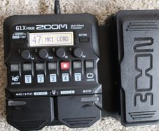 Zoom G1XFour Multi Effects Pedal for Electric Guitar
