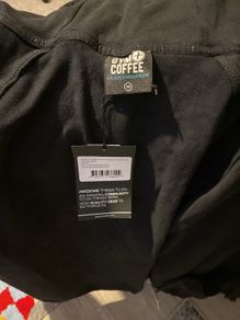 Gym + Coffee men's hoodie size M