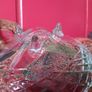 Vintage Galway crystal bowl on 3 legs Image 3
