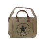 Canvas Tote Bag Khaki - Brand New Image 3