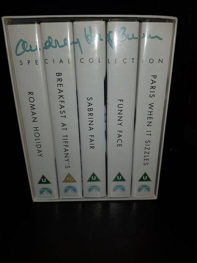 Audrey Hepburn Special Collection Box Set VHS 2000
