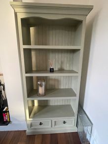pine bookshelf