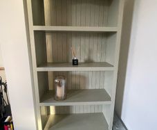 pine bookshelf