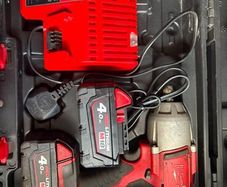 Milwaukee impact Battery guns