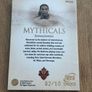 2024 Futera Unique Ronaldinho Mythicals 23k Gold Frame 2/10 Image 3