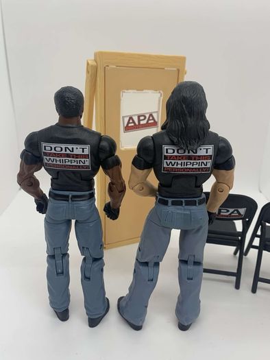 wwe elite series 38 APA Farooq & Bradshaw action figures