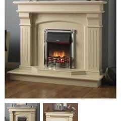 marble fireplace