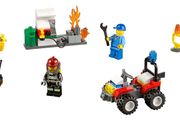 Lego City 60088: Fire Starter Set (2015) 100% Complete (NO BOX)