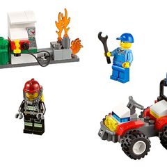 Lego City 60088: Fire Starter Set (2015) 100% Complete (NO BOX)
