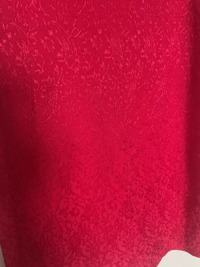 Damask Raspberry Red Linea  Dress