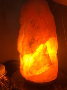 Himalayan salt lamp