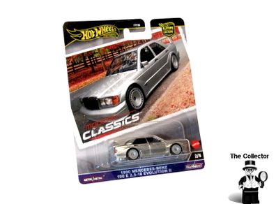 Hot Wheels Premium Car Culture 2024 Modern Classics 1990 Mercedes-Benz 190E EVO II Brand New Sealed