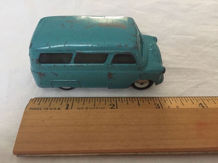 Corgi. No. 404m. Bedford Dormobile. Rare model with flywheel motor.