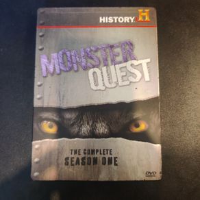 Monster Quest Complete Season 1 DVD steel book