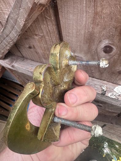 Vintage brass knocker