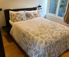 IKEA MALM Double Bed with Orthopaedic Mattress