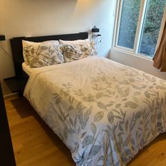 IKEA MALM Double Bed with Orthopaedic Mattress