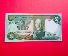 Angola   50. Escudos  1972  PICK 100. . ( uncirculated )