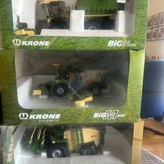 Toy tractors, trailers,farm machinery,