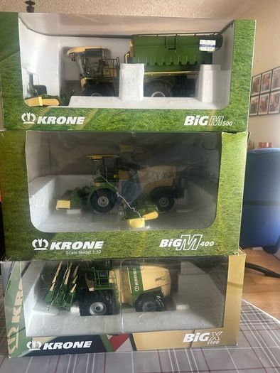 Toy tractors, trailers,farm machinery,