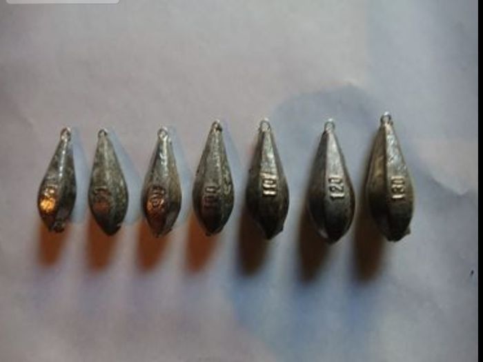 Fishing weights 10pcs